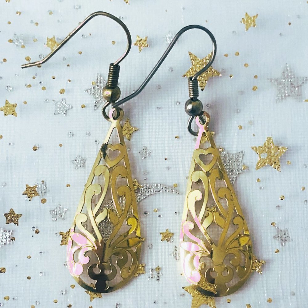 Vintage Gold Earrings